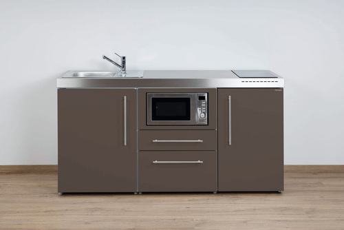 Stengel Miniküche Premiumline Mokka metallic MPMMM170MWGKFreBliS