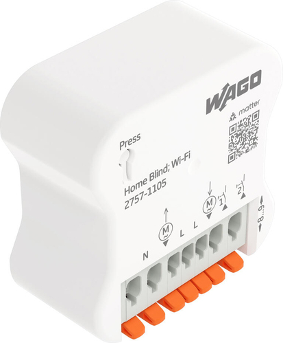WAGO GmbH & Co. KG Elektr. Jalousiesteuerung 2DI/2DO,3 A,weiß 2757-1105 WAGO GmbH & Co. KG Elektr. Jalousiesteuerung 2DI/2DO,3 A,weiß 2757-1105