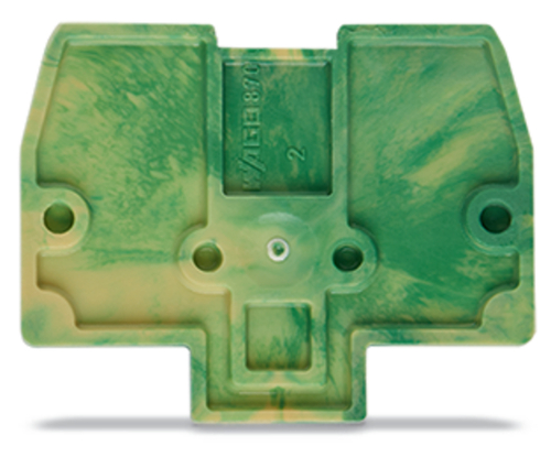 WAGO GmbH & Co. KG Abschluss-u.Zwischenplatte grün-gelb 870-926
