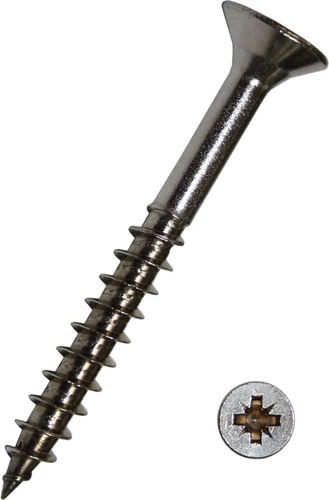 Dresselhaus JD-79 Spanplattenschraube Senkkopf-Z, A2 3449/000/02 5x90