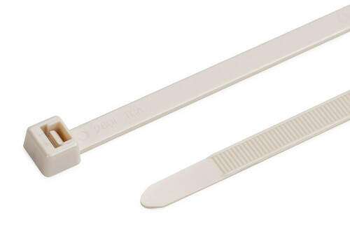 HellermannTyton Kabelbinder 385.0x7.6mm, beige 111-12083 HellermannTyton Kabelbinder 385.0x7.6mm, beige 111-12083