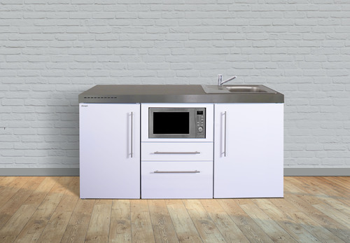 Stengel Miniküche Premiumline Schiefergrau MPMSG170MWBreS