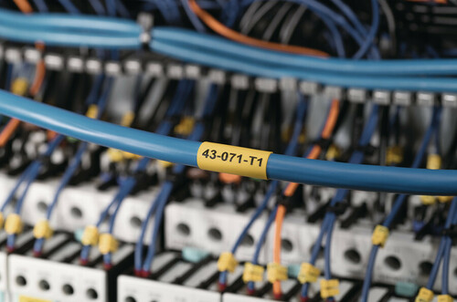 HellermannTyton Warmschrumpfschlauch Rolle 144m TLFX24WH PO-X WH 144