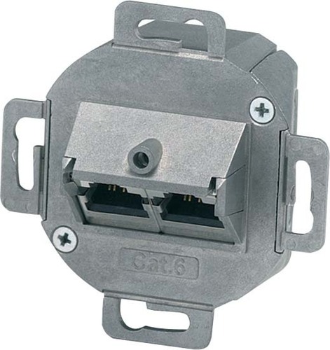 Mennekes Daten-Anschlussdose 2x RJ45 Cat.6 41452