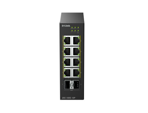 DLink Deutschland Gigabit Industrial+Switch DIS-100G-10P DLink Deutschland Gigabit Industrial+Switch DIS-100G-10P