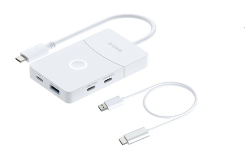 DLink Deutschland 5-in-1 USB-C Hub m. Wireless HDMI DUP-501 DLink Deutschland 5-in-1 USB-C Hub m. Wireless HDMI DUP-501