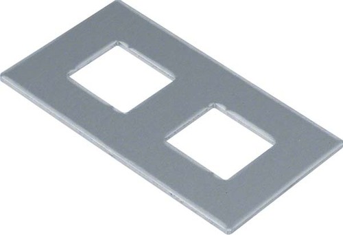 Tehalit Montageplatte f Gerätetr. GTVD2/3 2xRJ45 17,2x GTVDM042