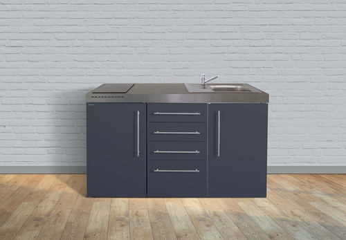 Stengel Miniküche Premiumline Schiefergrau MPS4SG150GKFliBre gr Stengel Miniküche Premiumline Schiefergrau MPS4SG150GKFliBre gr