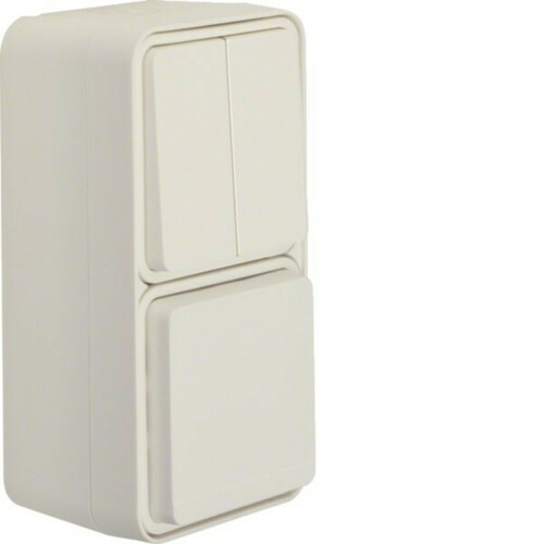 Hager Serienschalter/Steckdose WNC081B Hager Serienschalter/Steckdose WNC081B