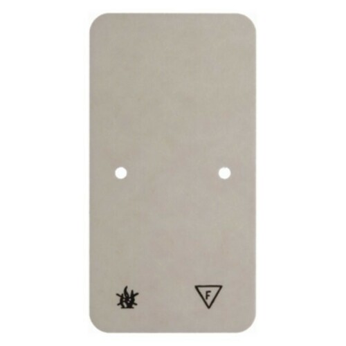 Hager Bodenplatte 2-fach ch, 61 x 117 mm WVA1762WP2 Hager Bodenplatte 2-fach ch, 61 x 117 mm WVA1762WP2