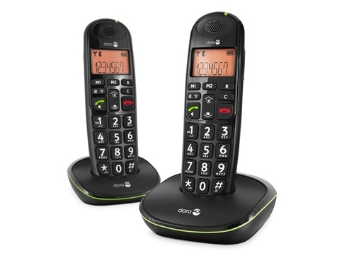 Komsa DECT-Telefon schnurlos doroPhoneEasy100wDuo