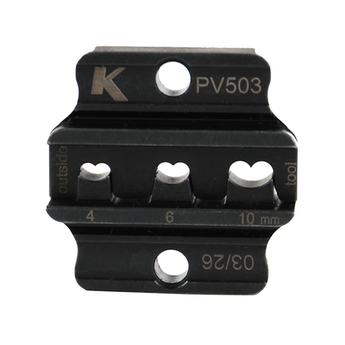 Klauke Presseinsatz PVx Reihe, 4 - 10 mm(2) PV503 Klauke Presseinsatz PVx Reihe, 4 - 10 mm(2) PV503