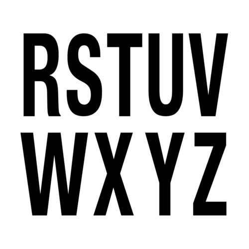 EVN Lichttechnik Hausnummer Buchstaben R- Z LR66RZ EVN Lichttechnik Hausnummer Buchstaben R- Z LR66RZ