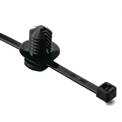 HellermannTyton Befestigungsbinder 2-teilig mit Lamelle T30RFT8-PA#111-85881
