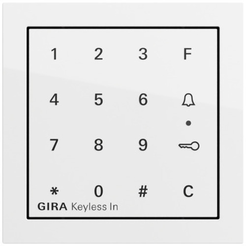 Gira Gira Keyless In Codetastaturmodul 260570 Gira Gira Keyless In Codetastaturmodul 260570