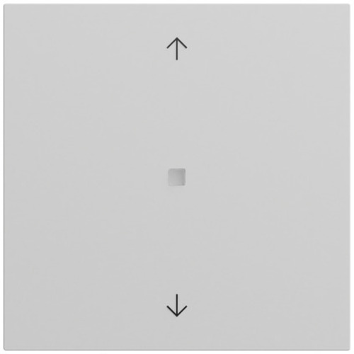 Gira RF Bedienaufs. 1-fach Pfeile KNX System 70 Grau 510576 Gira RF Bedienaufs. 1-fach Pfeile KNX System 70 Grau 510576