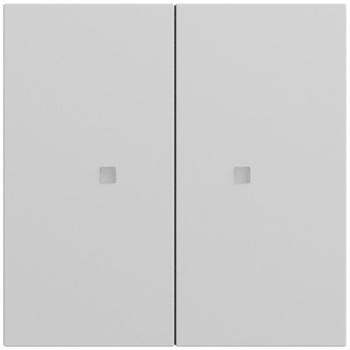 Gira RF Bedienaufs. 2-fach KNX System 70 Grau 510776 Gira RF Bedienaufs. 2-fach KNX System 70 Grau 510776