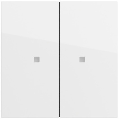 Gira RF Bedienaufs. 2-fach KNX System 70 Reinweiß 510770 Gira RF Bedienaufs. 2-fach KNX System 70 Reinweiß 510770