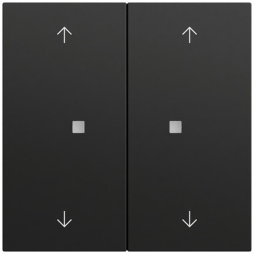 Gira RF Bedienaufs. 2-fach Pfeile KNX System 70 510874 Gira RF Bedienaufs. 2-fach Pfeile KNX System 70 510874