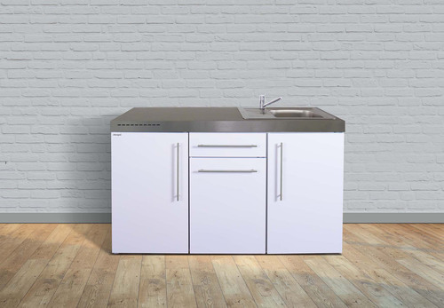 Stengel Miniküche Premiumline Schwarz matt MPSM150BreS