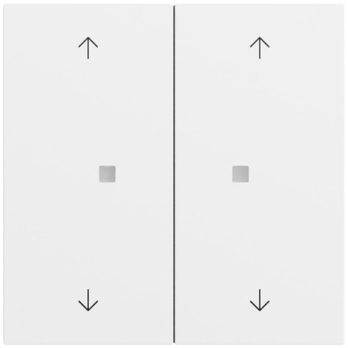 Gira RF Bedienaufs. 2-fach Pfeile KNX System 70 510872 Gira RF Bedienaufs. 2-fach Pfeile KNX System 70 510872