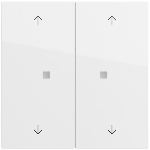 Gira RF Bedienaufs. 2-fach Pfeile KNX System 70 510870 Gira RF Bedienaufs. 2-fach Pfeile KNX System 70 510870