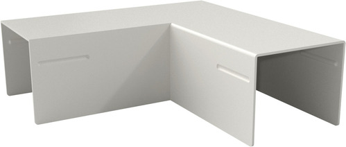 CobiNet Flachwinkel f. 26x30 Kanal90°, vws, Stahl 128159