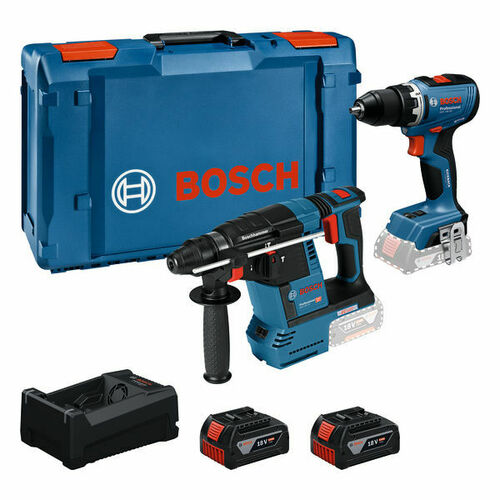 Bosch Power Tools Elektrowerkz.set 18V GSR+ GBH+2x5,0Ah+GAL 0615A500E4 Bosch Power Tools Elektrowerkz.set 18V GSR+ GBH+2x5,0Ah+GAL 0615A500E4