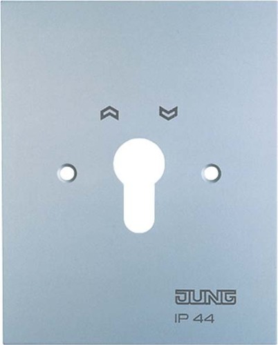 Jung Metall-Abdeckung 125x100mm o.Symbole 6.28 WU G