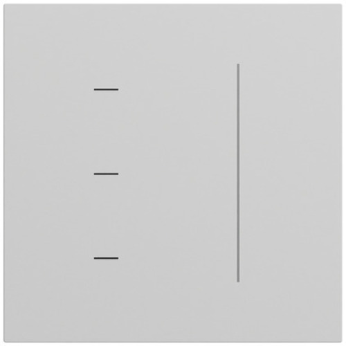 Gira S3000 Touchaufs. System 70 Grau m(lack.) 536576