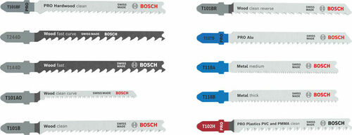 Bosch Power Tools Stichsägeblatt Set Multi Material,10St 2607012073 Bosch Power Tools Stichsägeblatt Set Multi Material,10St 2607012073