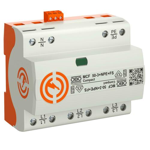 OBO Bettermann Vertr LightningController Compact dreipolig MCF50-3+NPE+FS