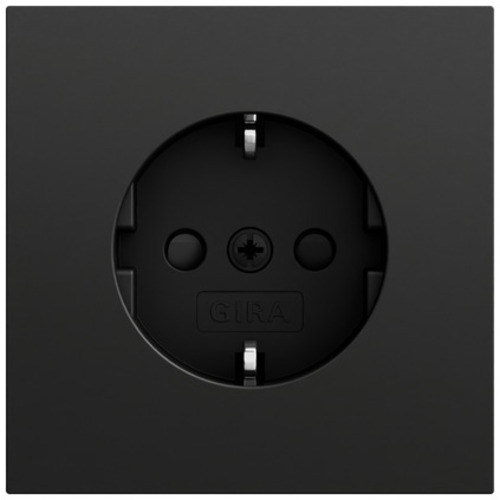 Gira Steckdose. SP System 70 Schwarz m(lack.) 445374 Gira Steckdose. SP System 70 Schwarz m(lack.) 445374