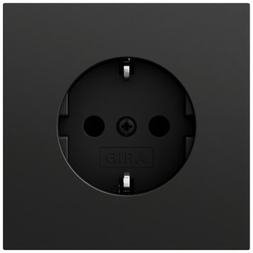 Gira Steckdose. SRK System 70 Schwarz m(lack.) 418074 Gira Steckdose. SRK System 70 Schwarz m(lack.) 418074
