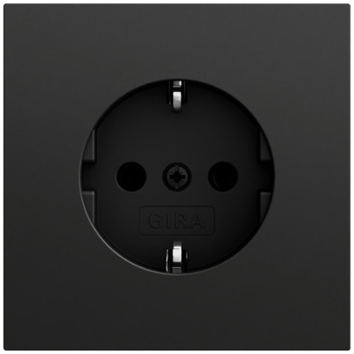 Gira Steckdose. System 70 Schwarz m(lack.) 418874 Gira Steckdose. System 70 Schwarz m(lack.) 418874