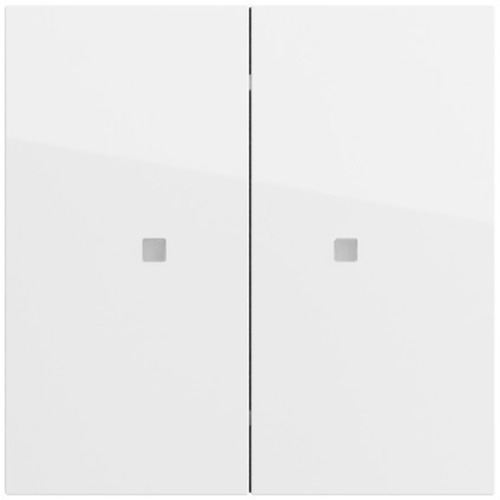 Gira Taster Wippe 2-fach OneKNX System 70 Reinweiß 517370 Gira Taster Wippe 2-fach OneKNX System 70 Reinweiß 517370