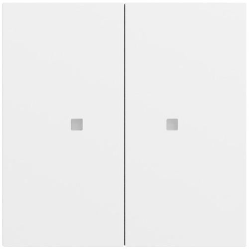Gira Taster Wippe 2-fach OneKNX System 70 Reinweiß 517372 Gira Taster Wippe 2-fach OneKNX System 70 Reinweiß 517372