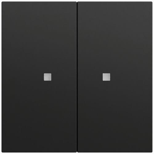Gira Taster Wippe 2-fach OneKNX System 70 Schwarz 517374 Gira Taster Wippe 2-fach OneKNX System 70 Schwarz 517374