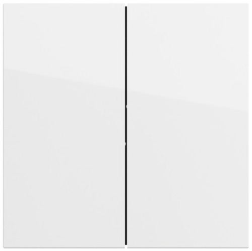 Gira Wippe 2-fach gerade System 70 Reinweiß 349570 Gira Wippe 2-fach gerade System 70 Reinweiß 349570