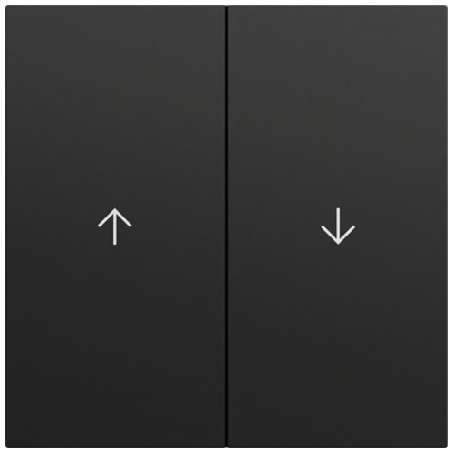 Gira Wippe 2-fach Pfeil System 70 Schwarz m(lack.) 329474 Gira Wippe 2-fach Pfeil System 70 Schwarz m(lack.) 329474