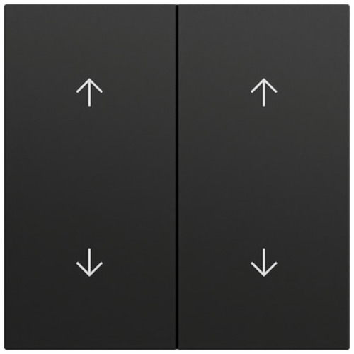 Gira Wippe 2-fach Pfeile System 70 Schwarz m(lack.) 329774 Gira Wippe 2-fach Pfeile System 70 Schwarz m(lack.) 329774