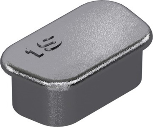 Harting Abdeckkappe Federleisten Metallisiert D-Sub 1 09670090714