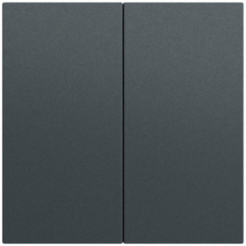 Gira Wippe 2-fach unbedruckt System 70 Anthrazit(lack.) 537073 Gira Wippe 2-fach unbedruckt System 70 Anthrazit(lack.) 537073