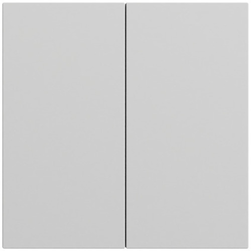 Gira Wippe 2-fach unbedruckt System 70 Grau m(lack.) 537076 Gira Wippe 2-fach unbedruckt System 70 Grau m(lack.) 537076