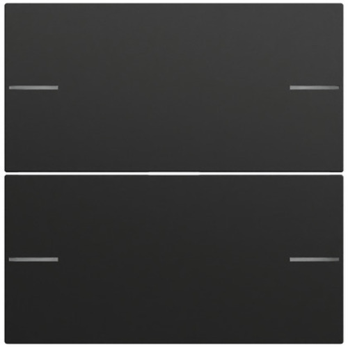 Gira Wippenset 2-fach Tastsens.4.70 Schwarz m(lack.) 575274 Gira Wippenset 2-fach Tastsens.4.70 Schwarz m(lack.) 575274