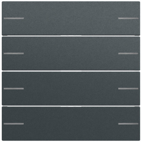 Gira Wippenset 4-fach Tastsens.4.70 Anthrazit(lack.) 575473 Gira Wippenset 4-fach Tastsens.4.70 Anthrazit(lack.) 575473