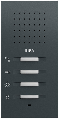 Gira Wohnungsstation AP System 70 Anthrazit(lack.) 125073 Gira Wohnungsstation AP System 70 Anthrazit(lack.) 125073