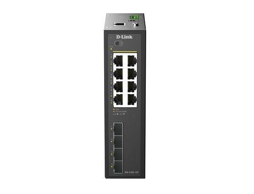 DLink Deutschland 12-Port Gigabit Switch mit 4 x SFP-Ports DIS-210G-12P DLink Deutschland 12-Port Gigabit Switch mit 4 x SFP-Ports DIS-210G-12P