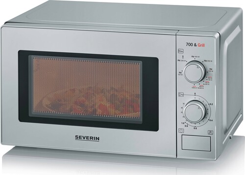 Severin Mikrowelle m.Grill 20L MW 7900 si-chrom