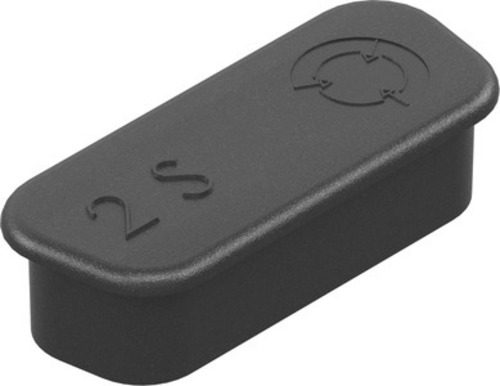 Harting Abdeckkappe Federleisten Antistatisch D-Sub 2 09670150712